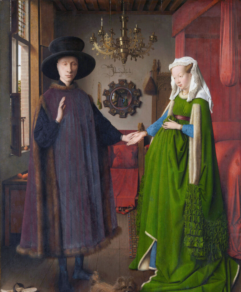 Jan van Eyck, (1434), Makarna Arnolfinis trolovning