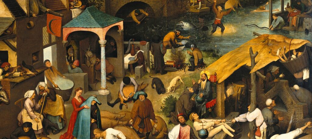 Bruegel Netherlandish Proverbs