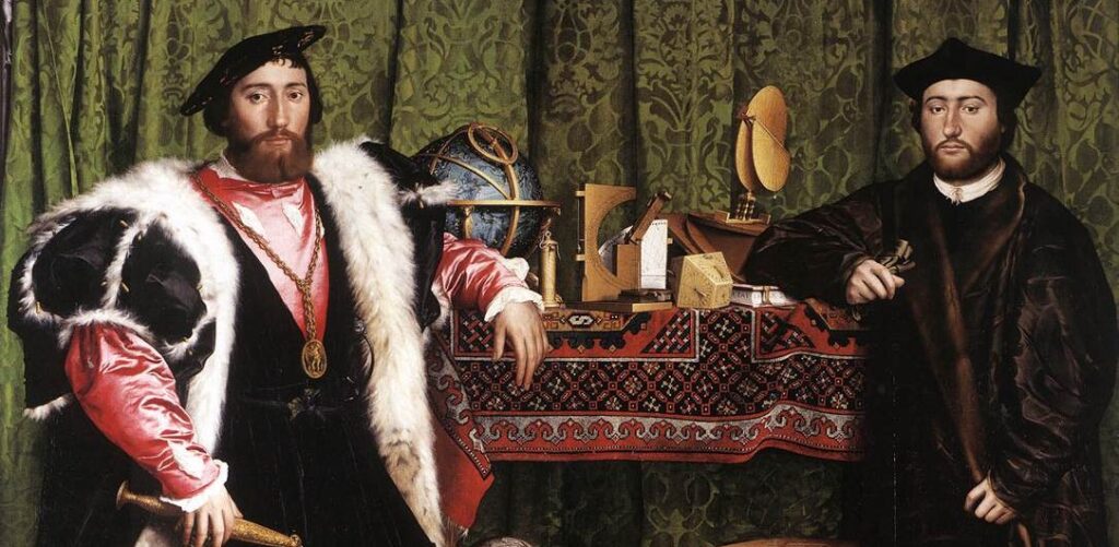 Hans Holbein the Younger, The Ambassadors, 1533